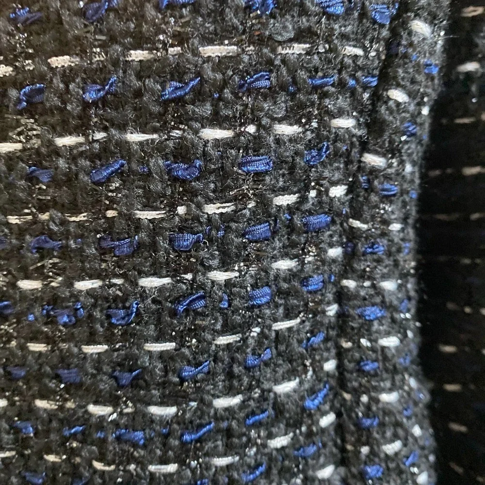 Dolan Anthropologie Left Coast Tweed Open Blazer Jacket, size small - Picture 8 of 11